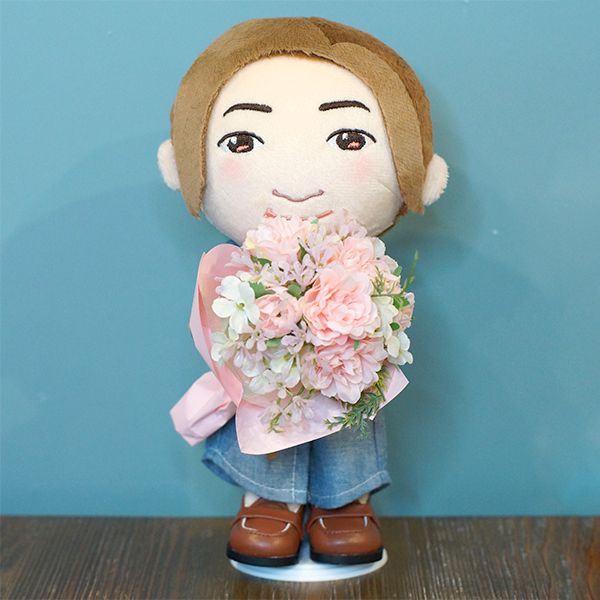 ミニブーケ ピンクカラー【niwairo flower designコラボ】