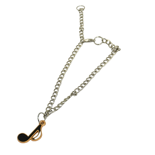 音符のチェーンネックレス