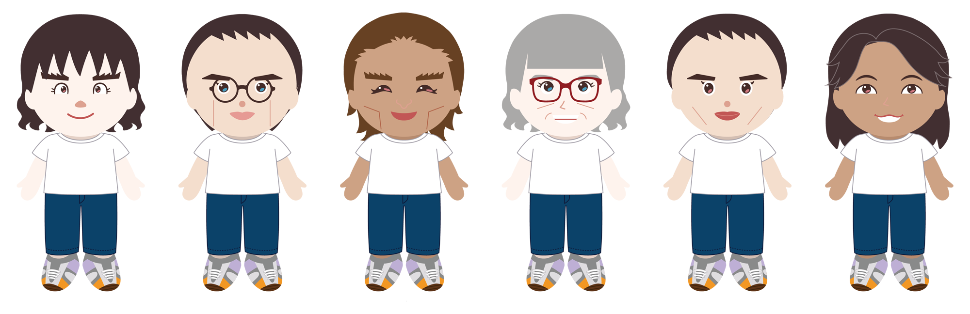じぶんぐるみイラスト